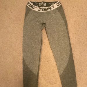 Khaki Gymshark Flex Leggings